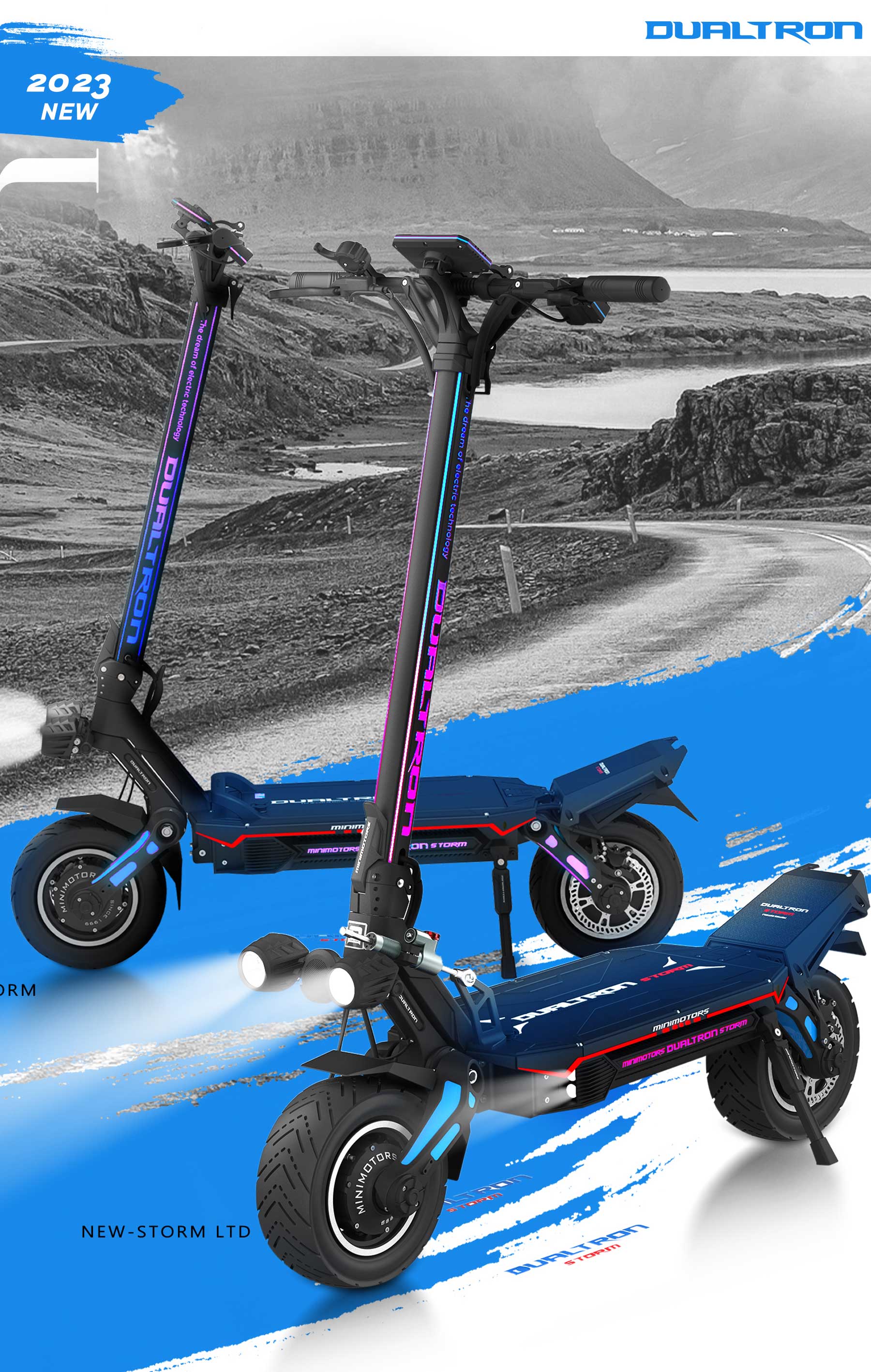 2023 Dualtron Electric Scooters: EY4 Display IPX7 Rating