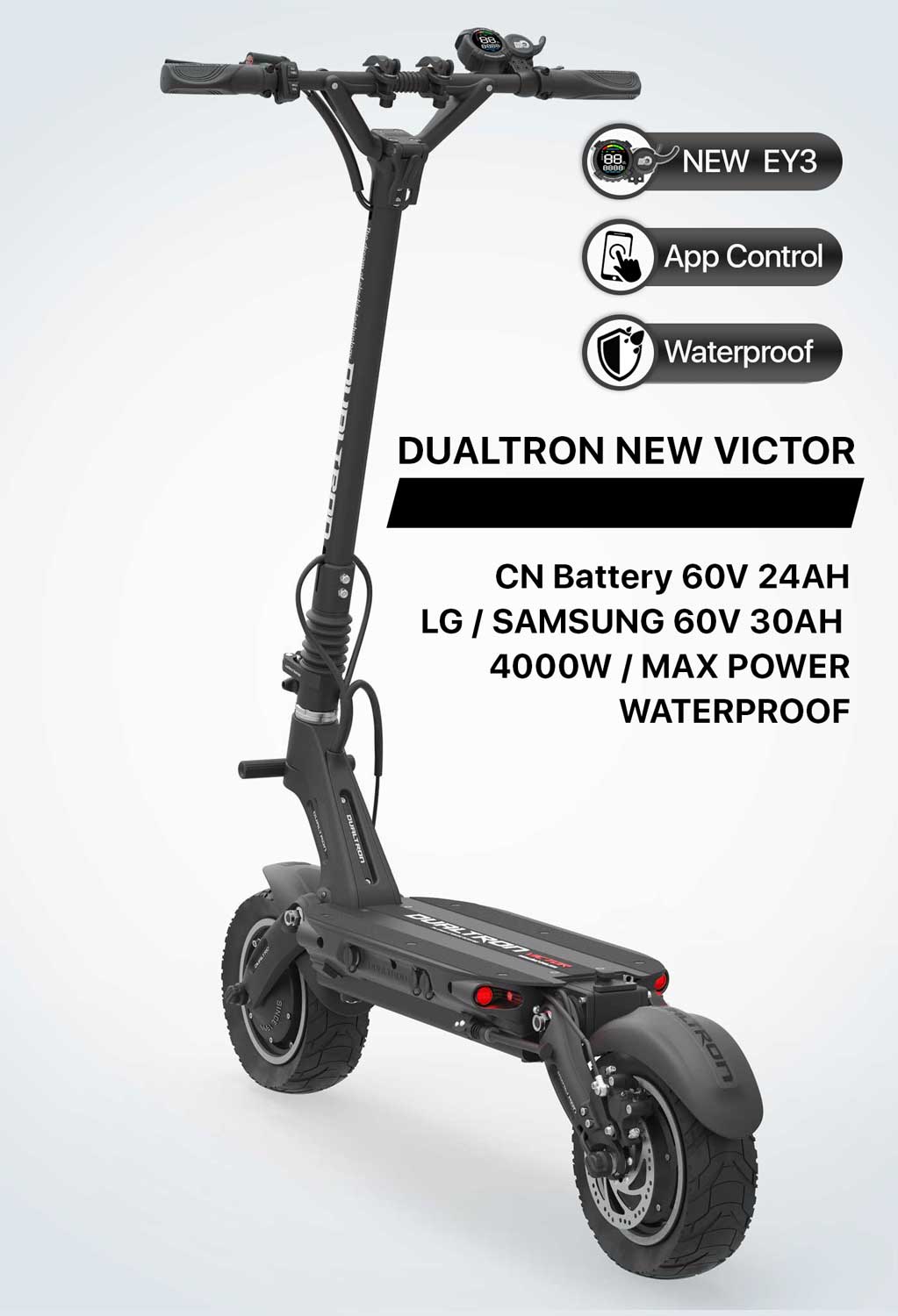 Dualtron Victor 2025 | 4000W | 50Mph | 55Mi