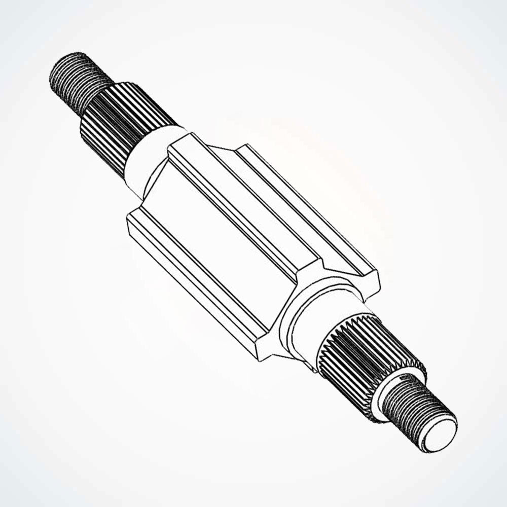 Suspension Shaft for Dualtron, 66mm