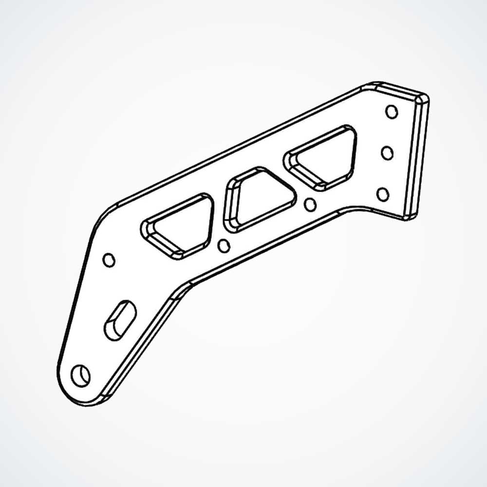 Headset Stem for Dualtron Mini, Right