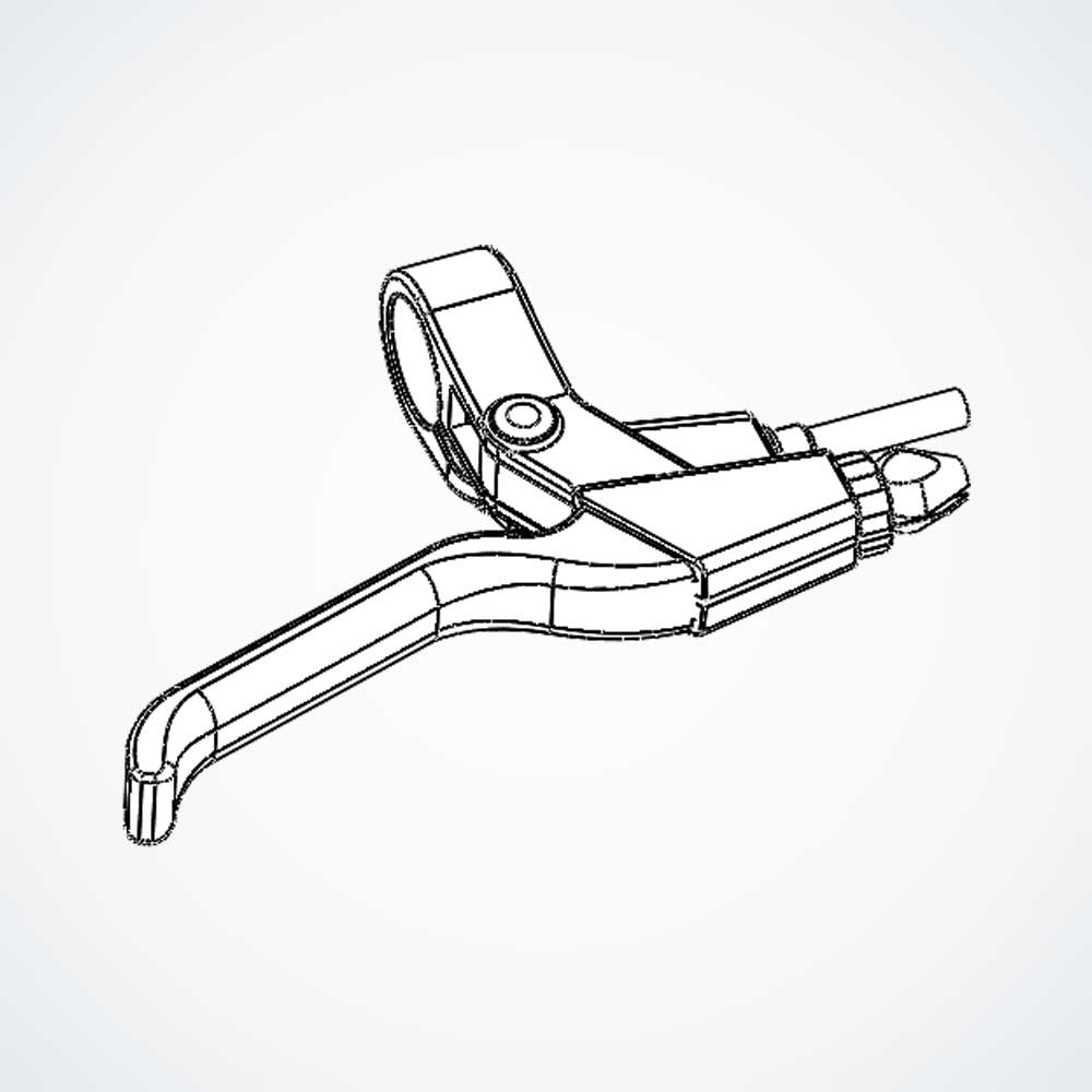 Right Brake Assembly for Dualtron Mini Long Body Single Motor