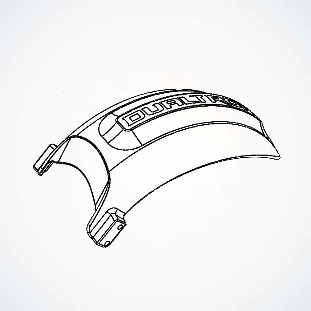 Dualtron Victor Rear Mudguard