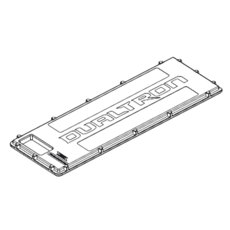 Battery Cover Top Only Plastic - Dualtron