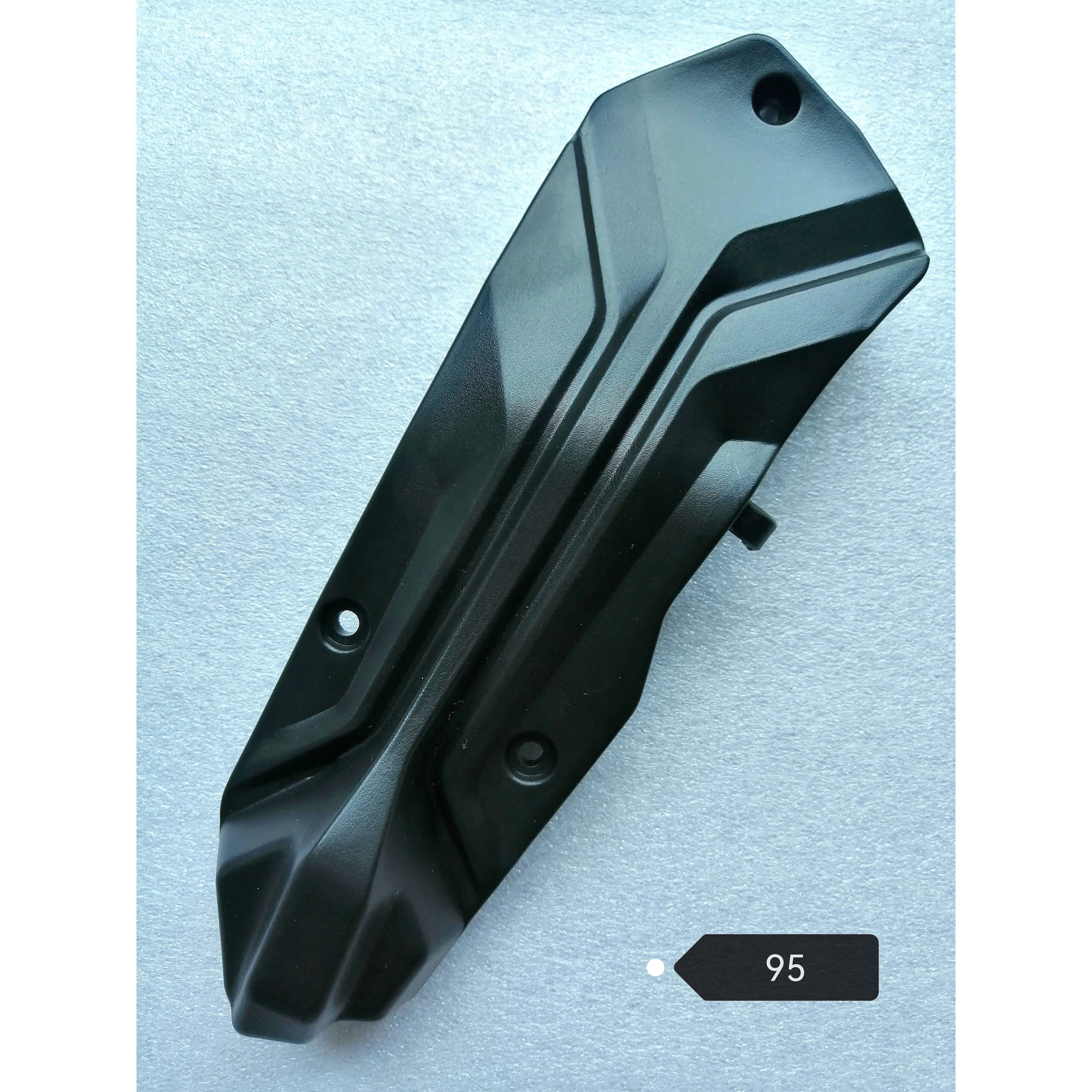 Rear Fork Cover Right Black - Dualtron