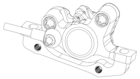Rear oil brake compatible with Victor Luxury New and Victor New