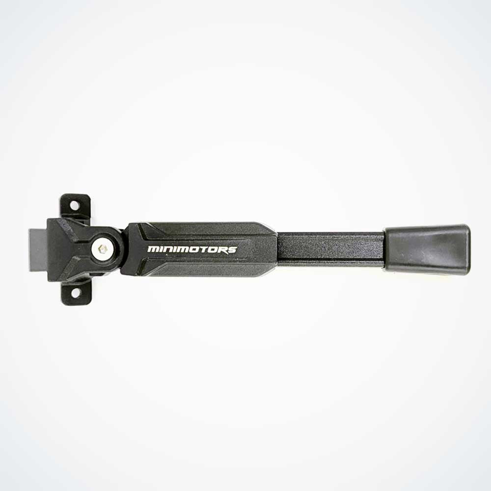 A black kickstand for the Dualtron Thunder 3 electric scooter with the brand name 'MINIMOTORS' visible on the side.