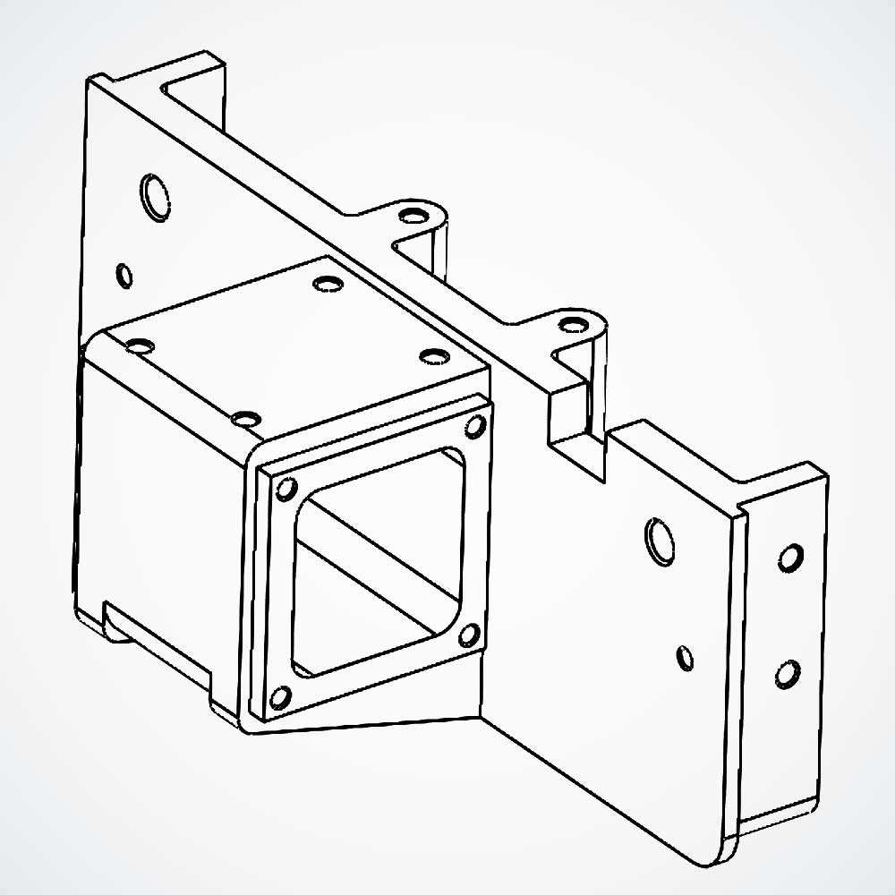 Rear Body Frame Mount for Dualtron Thunder 2