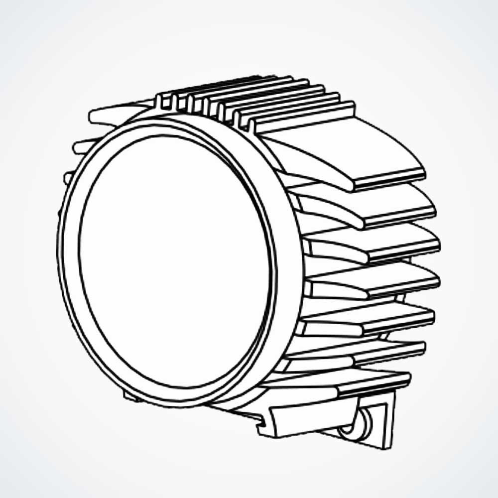 Headlight With Horn for Dualtron Mini Long Body Single Motor