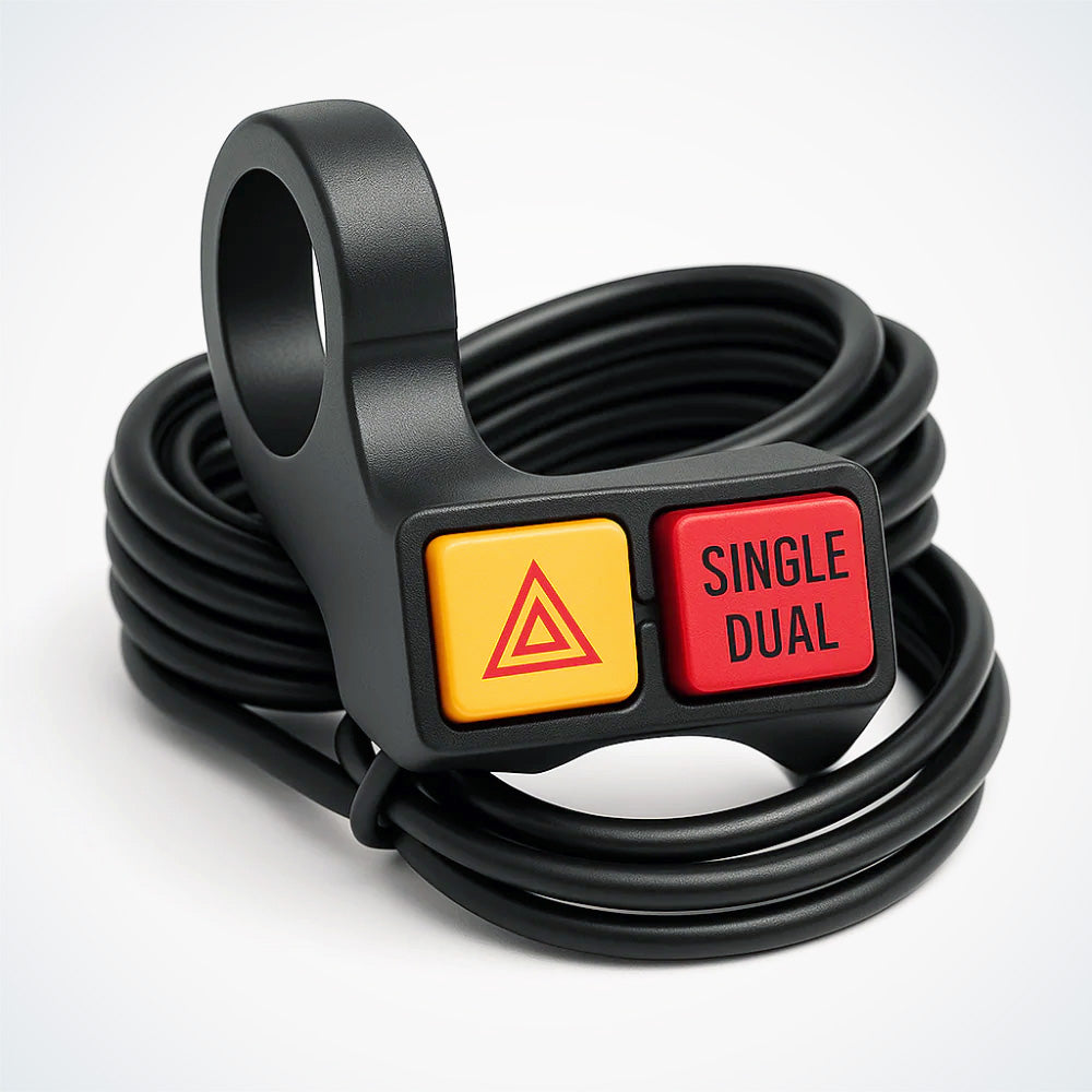 2 Buttons Multi Switch (Hazards, Single-Dual) - Dualtron
