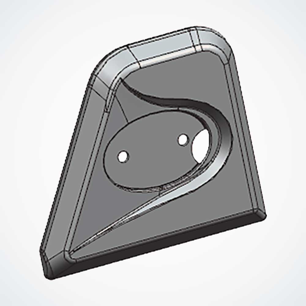 Headset Stem - Right Side - Dualtron Pop | 02.105.00161