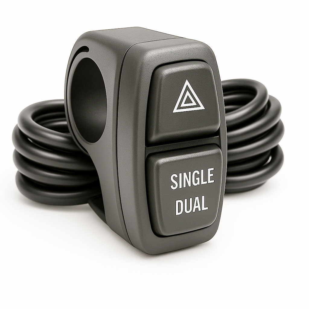 Multi Switch 2-Buttons (Hazards, Single-Dual) - Dualtron | 03.013.00047