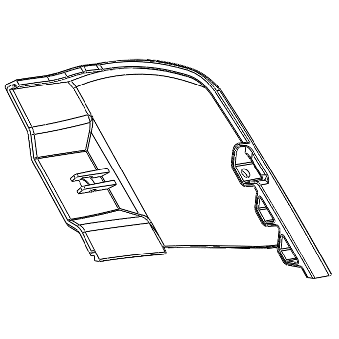 Folding Block Cover Right - Dualtron Dolphin