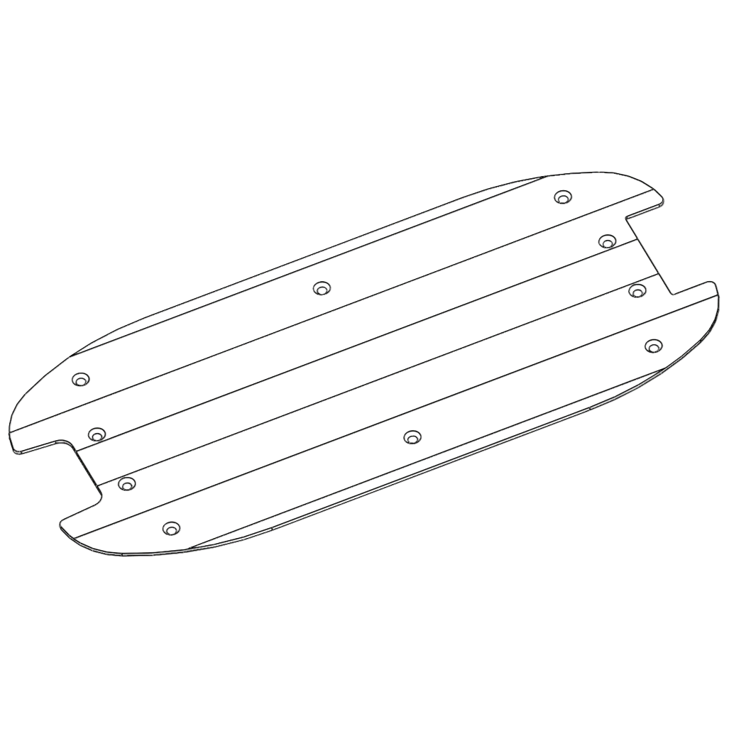 Deck Aluminum - Dualtron Victor Luxury