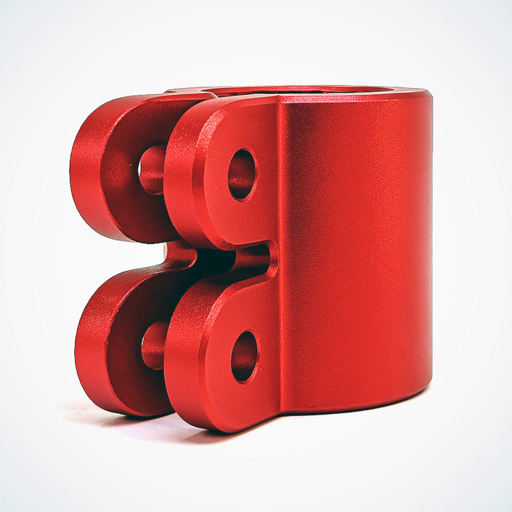 QR Double Clamp - Folding - Red - Dualtron