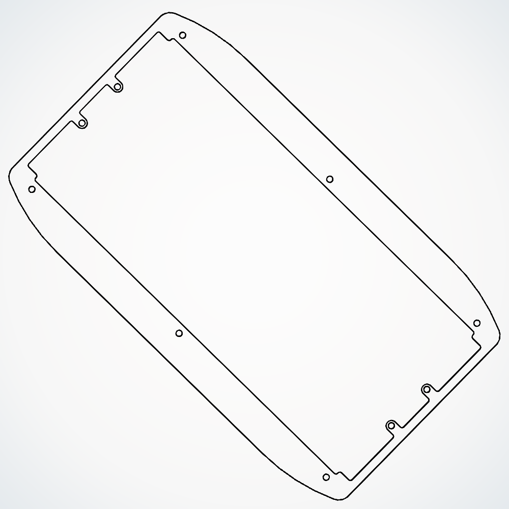 Deck Seal Rubber Gasket for Dualtron Victor Luxury Plus