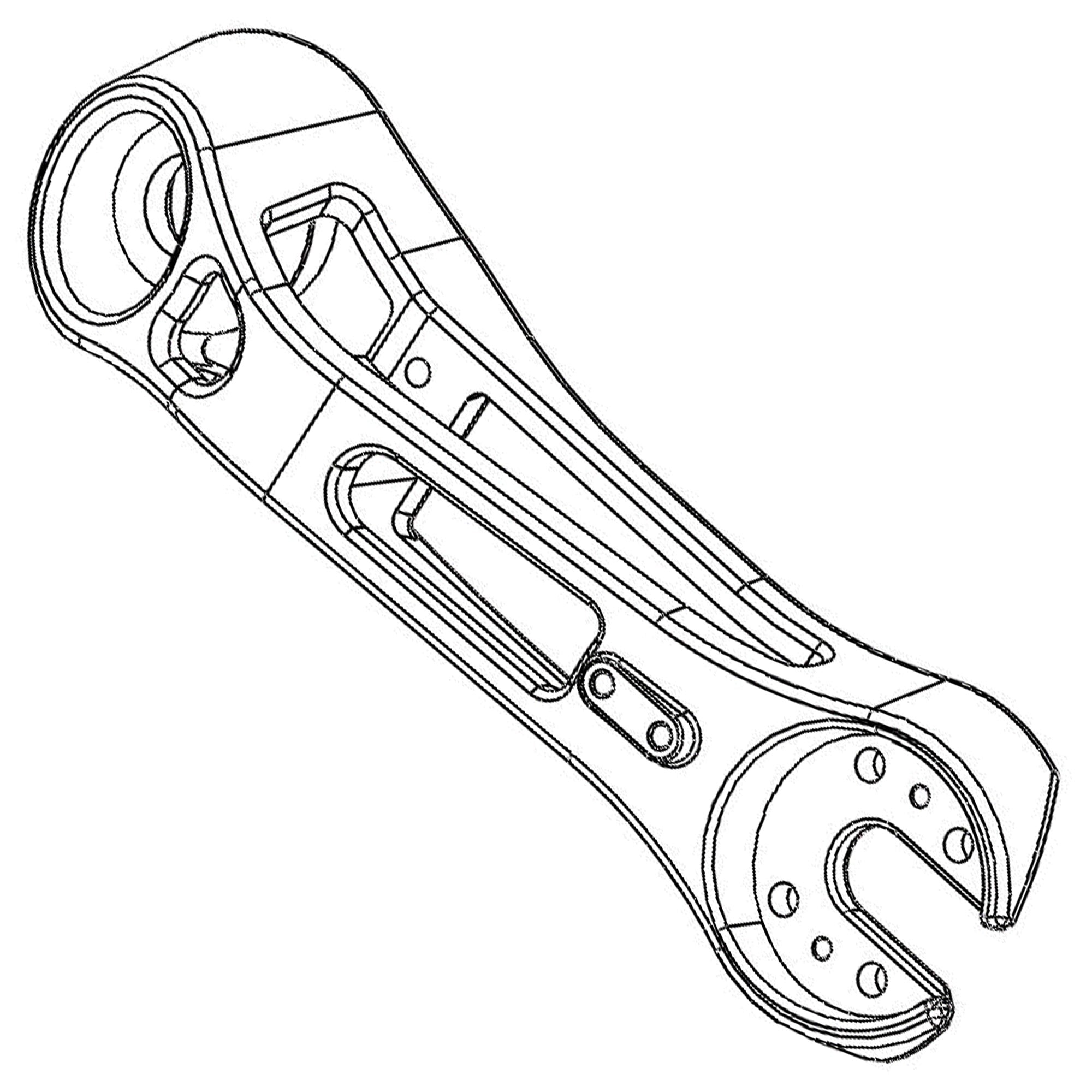 Suspension Arm for Dualtron Storm, Rear Left