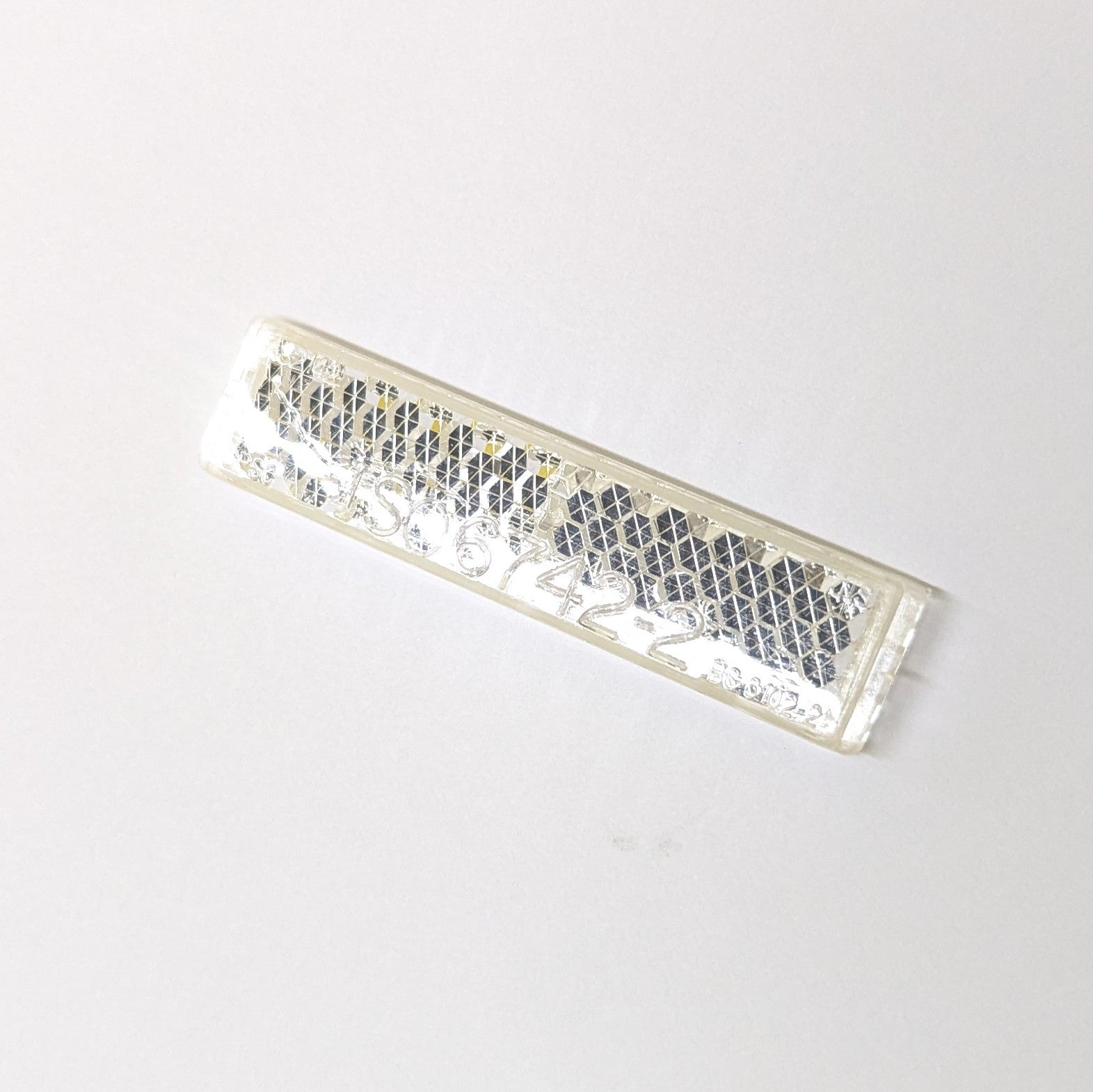 Reflector 50x12x5 MM, White - Dualtron | 03.002.00384