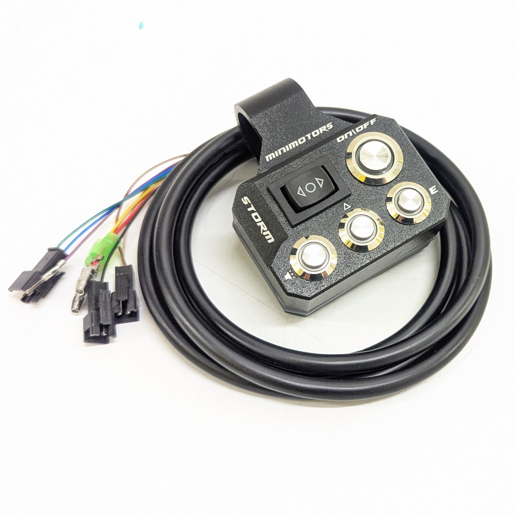 Switch 5-Buttons (Lights, Horn, Indicators, Hazards, Eco) - Dualtron Storm LTD New | 03.207.00002