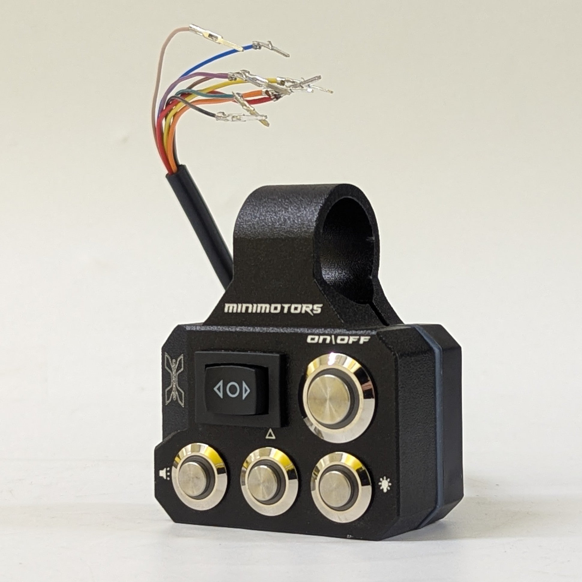 Switch 5-Buttons (Lights, Horn, Indicators, Hazards, Eco) - Dualtron X LTD | 02.207.00229