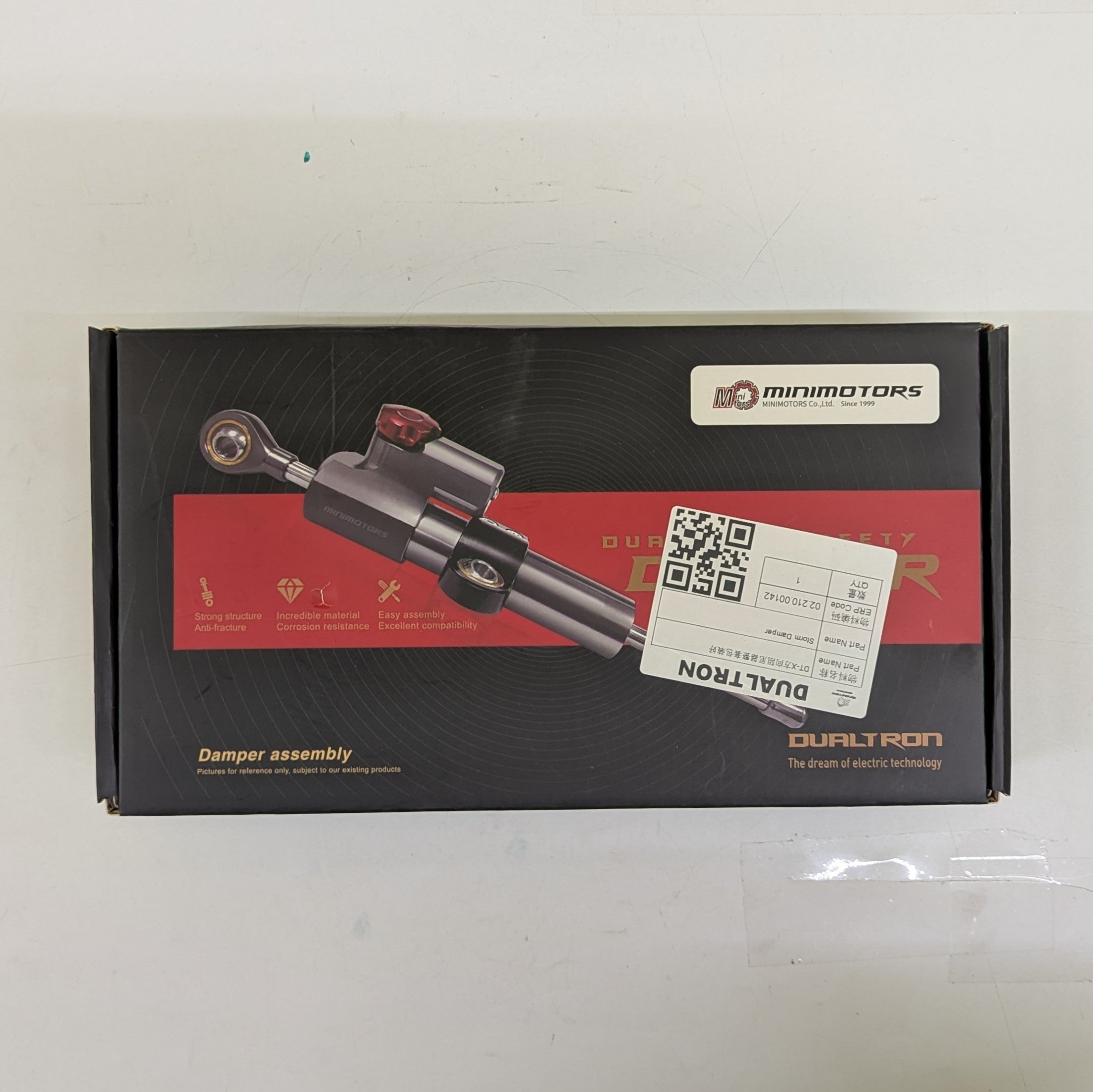 Píst tlumiče řízení pro Dualtron