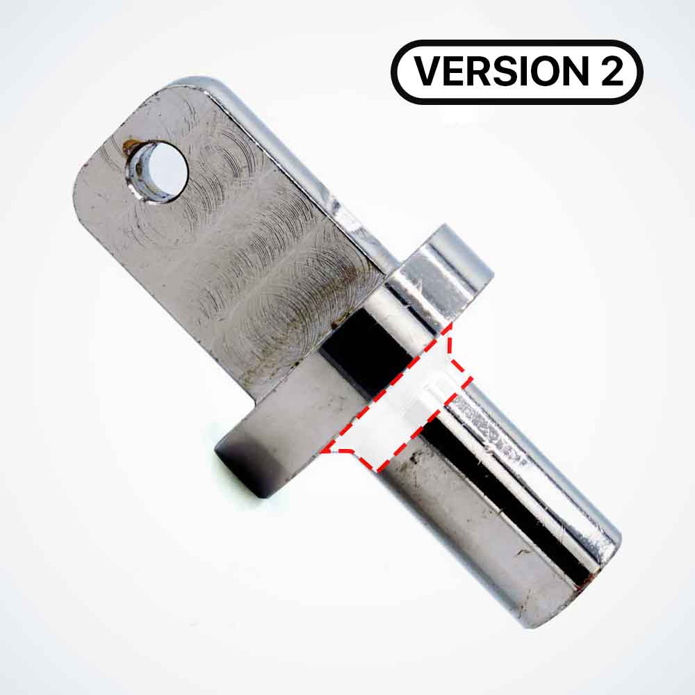 Lower Hinge for Dualtron, Version 2, Conical
