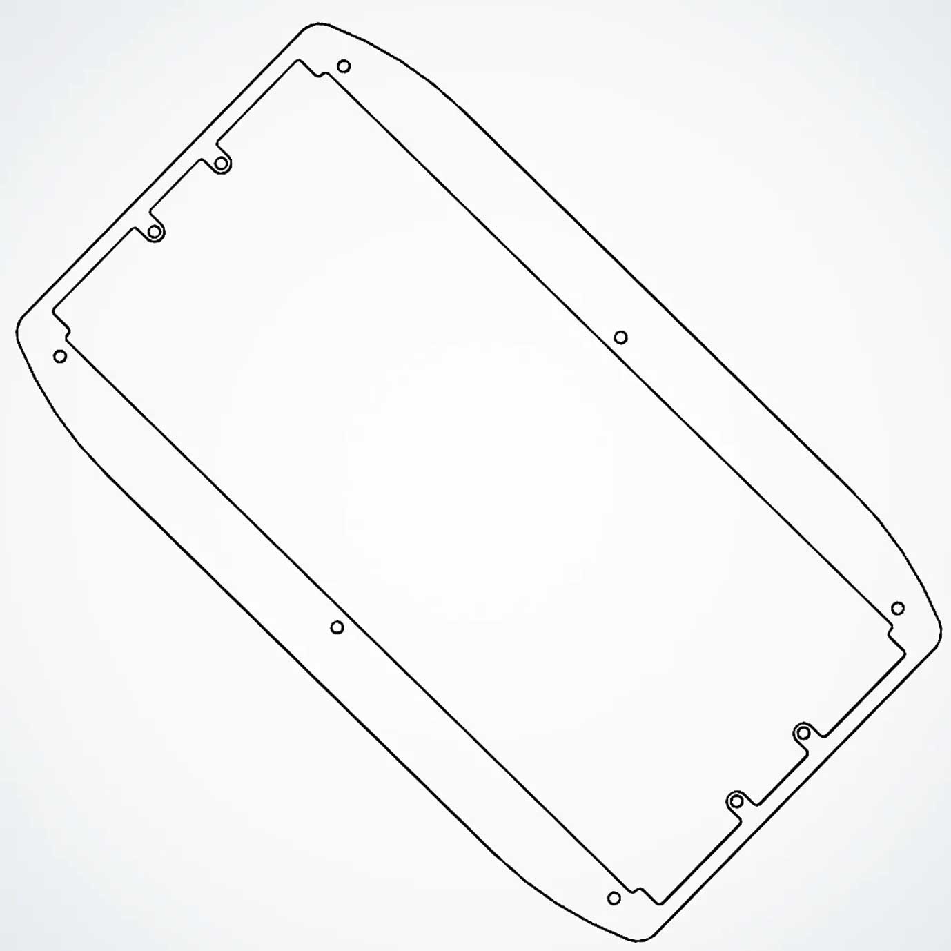 Deck Seal Rubber Gasket for Dualtron Thunder 2