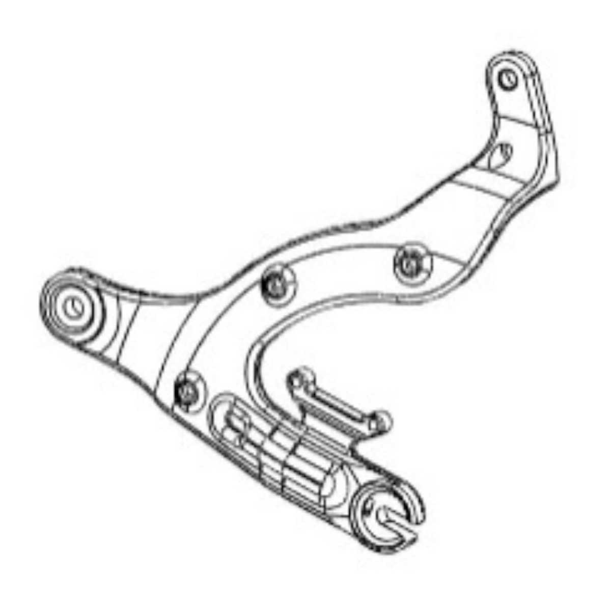 Suspension Arm Brake Side for Dualtron X