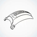Dualtron Victor Rear Mudguard
