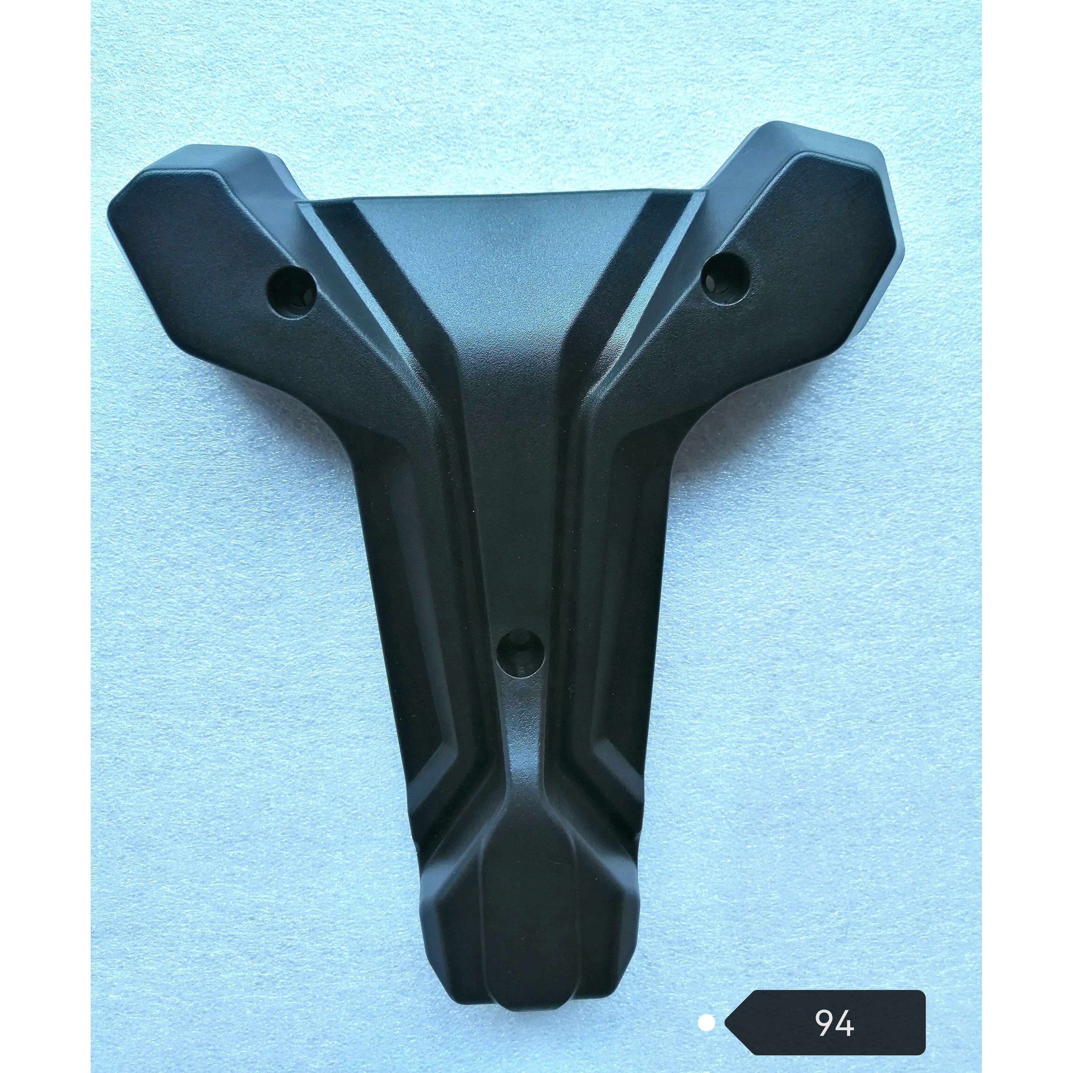 Front Fork Cover Left Black - Dualtron