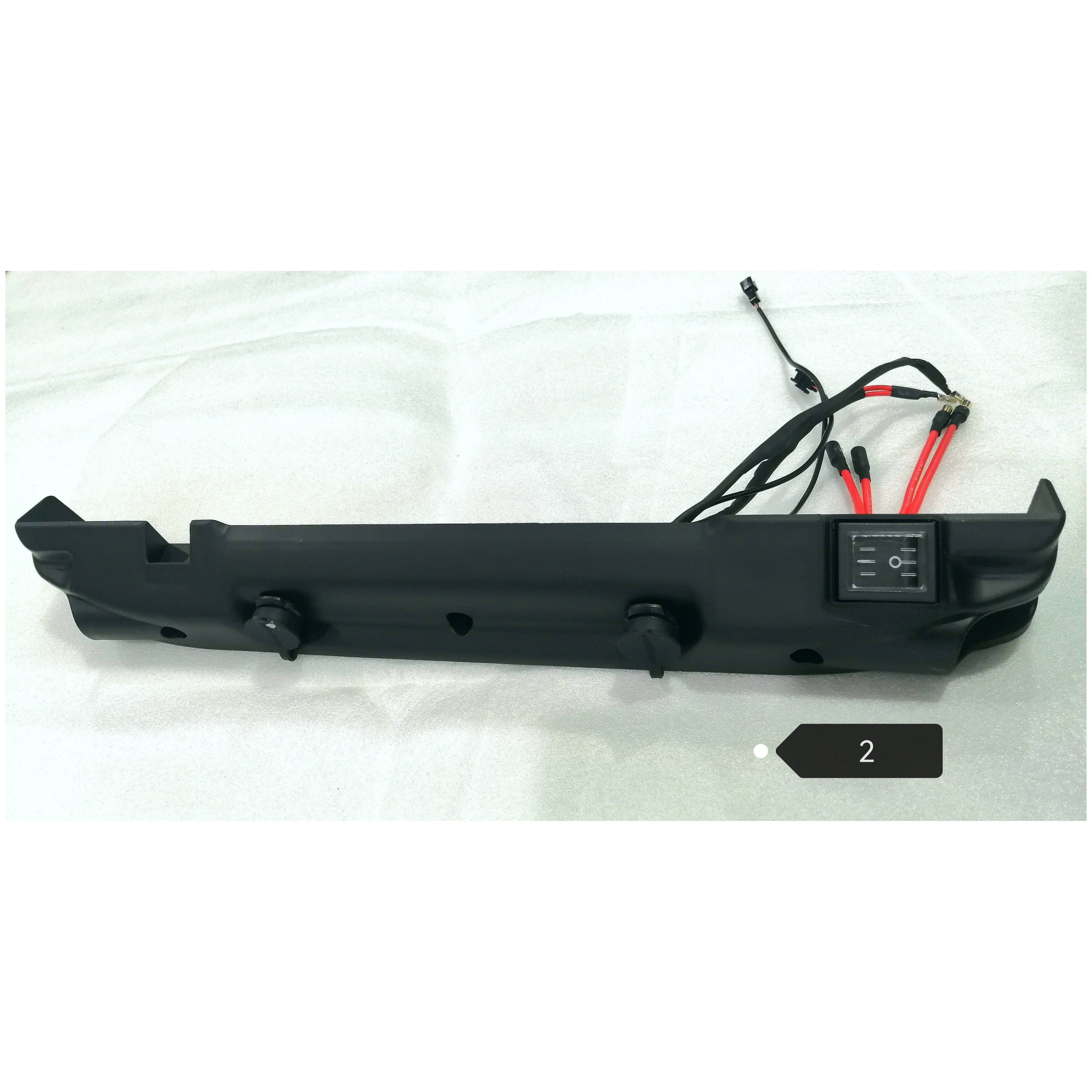 Left Side Cover Assembled - Dualtron Forever