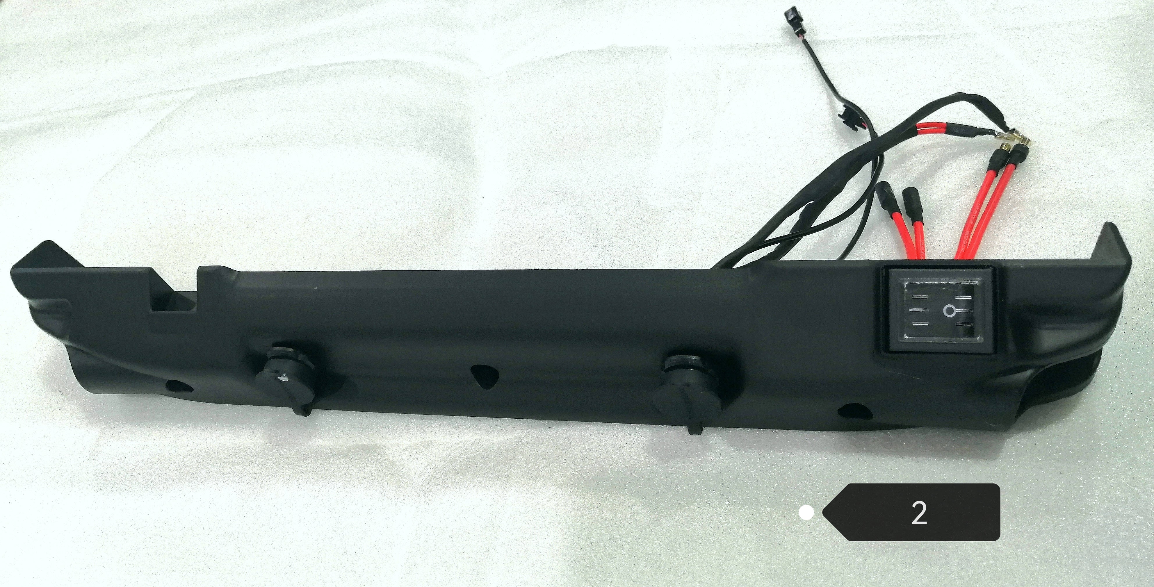 Left Side Cover Assembled - Dualtron Forever
