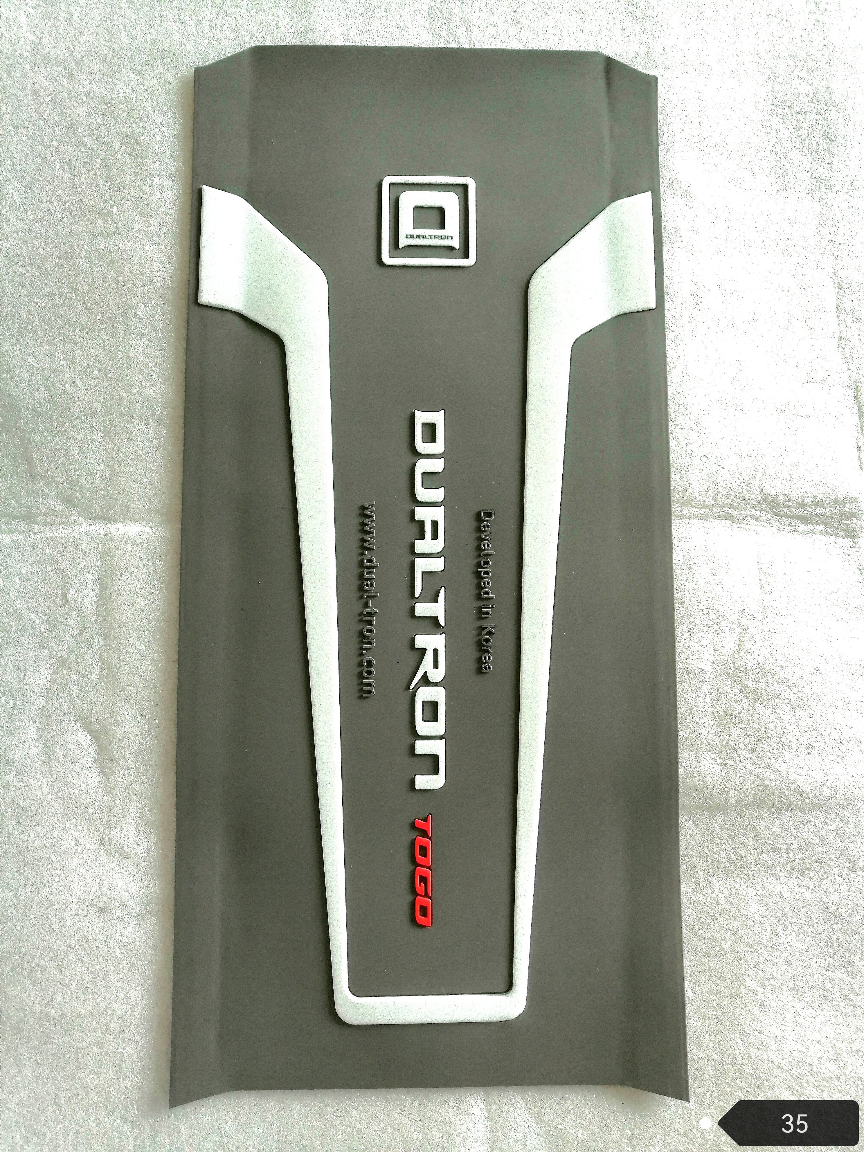 Rubber Deck Grey - Dualtron Togo