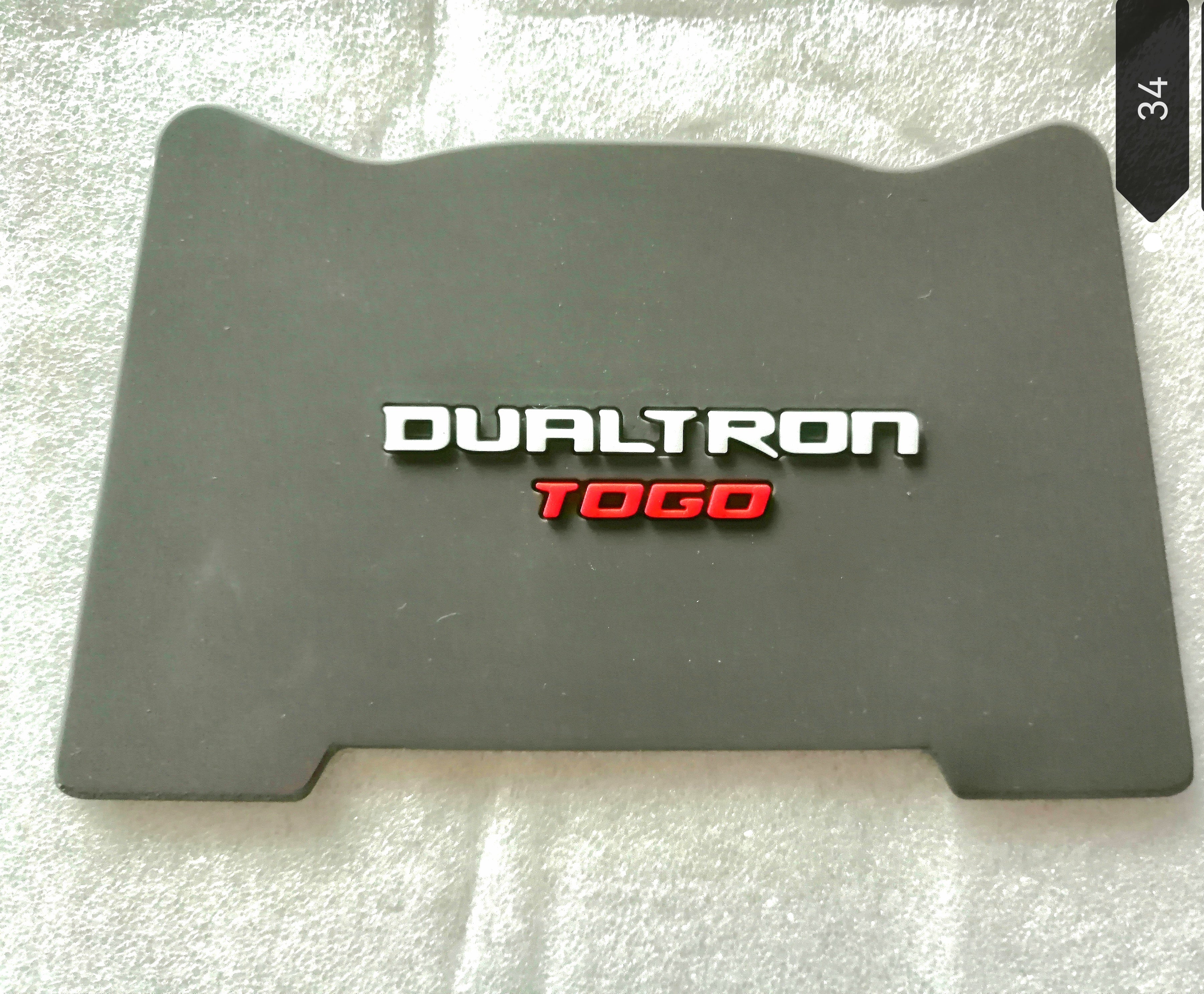 Tail Rubber Deck Grey - Dualtron Togo