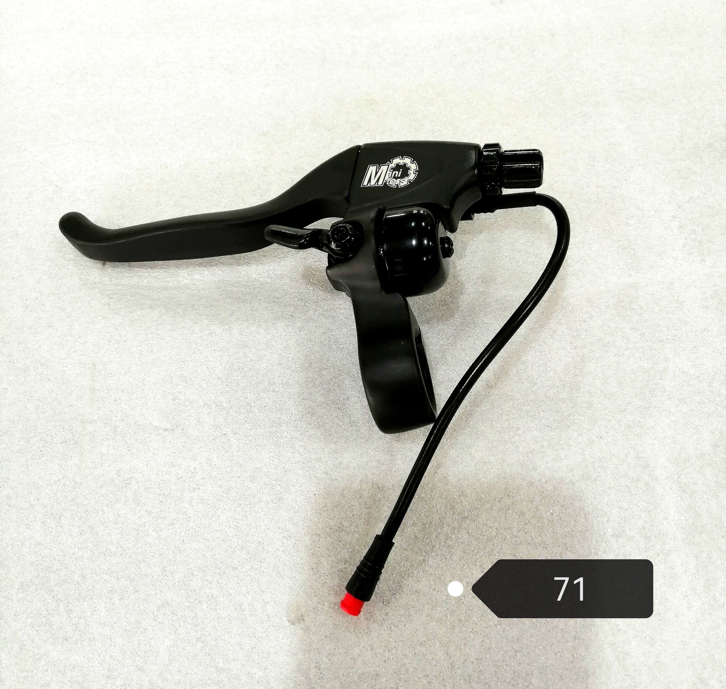 Left brake lever with bell compatible with Dualtron Togo