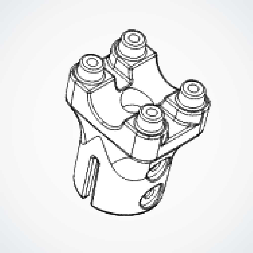 Handlebar Bracket for Dualtron Mini Long Body Single Motor