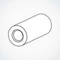Headset Shaft for Dualtron Mini, 9.9mm x 24mm