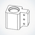 Mini potence Dualtron Mini Long Body | 02.108.00148