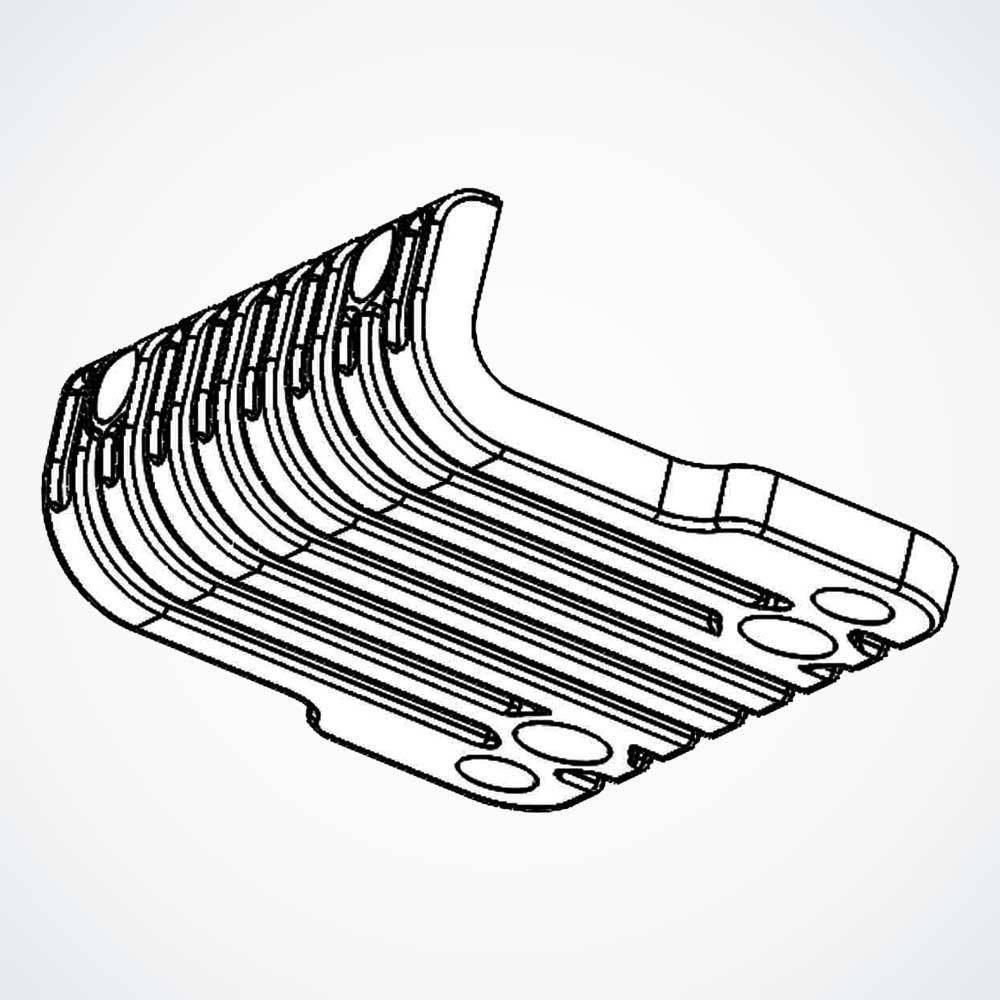 Front Plastic Bumper Dualtron Achilleus