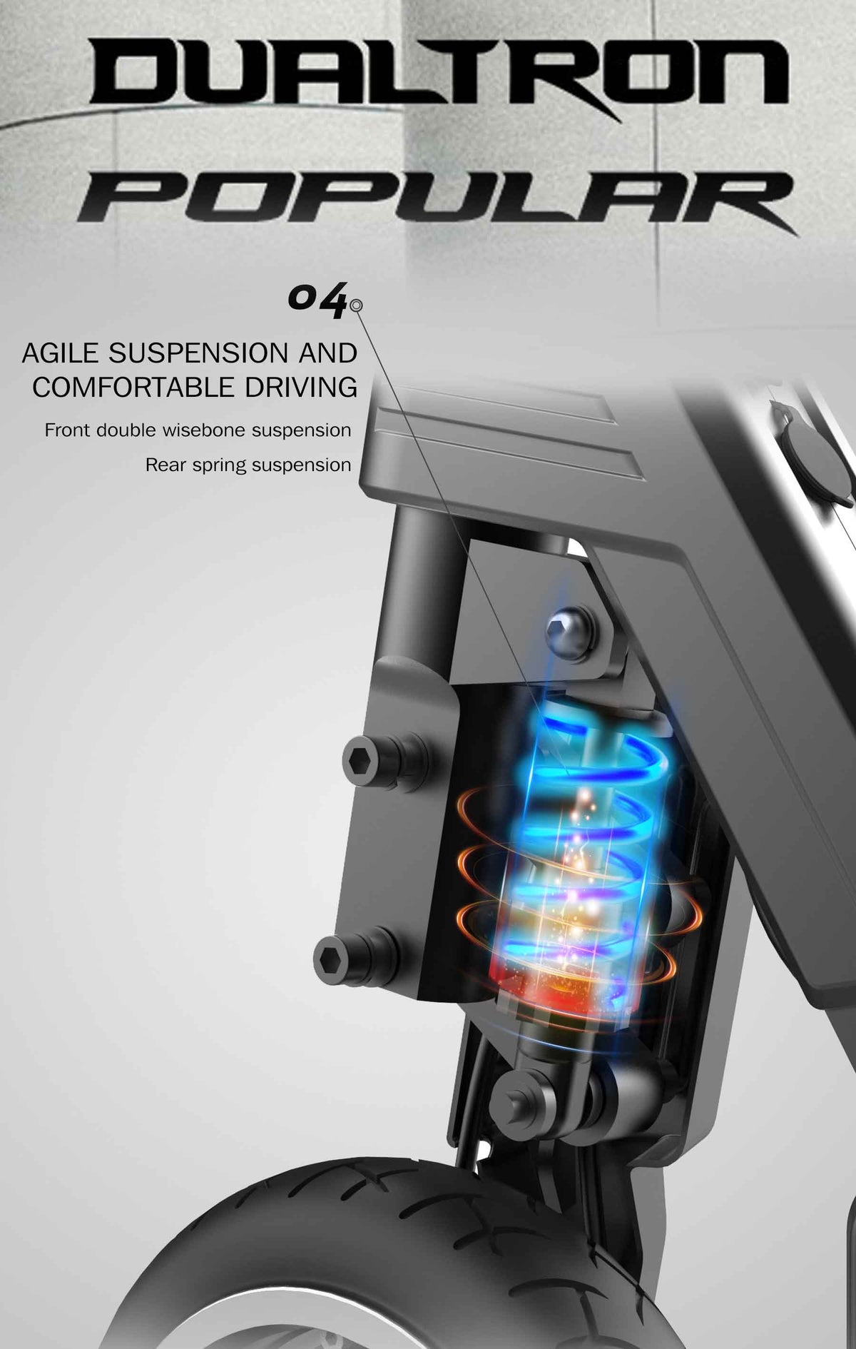 Dualtron Popular Dual Motor 52V 20Ah
