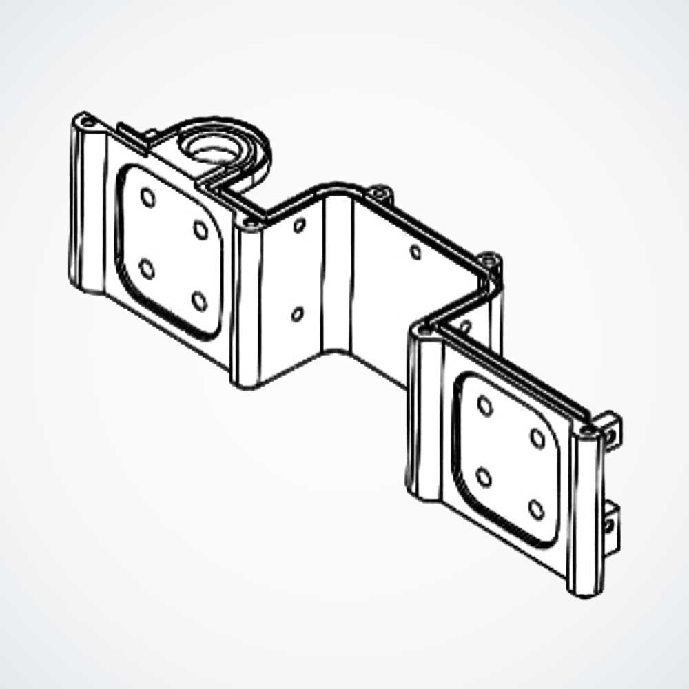 Frame Mount for Dualtron X, Front