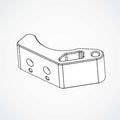 Front Damper Mount for Dualtron Thunder 3