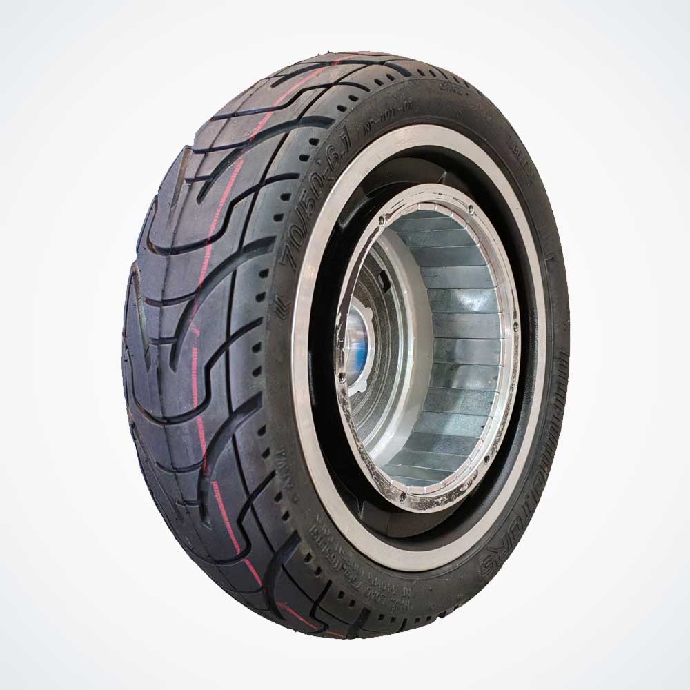 Dualtron Aminia Long Body Tire, Rim, Magnet