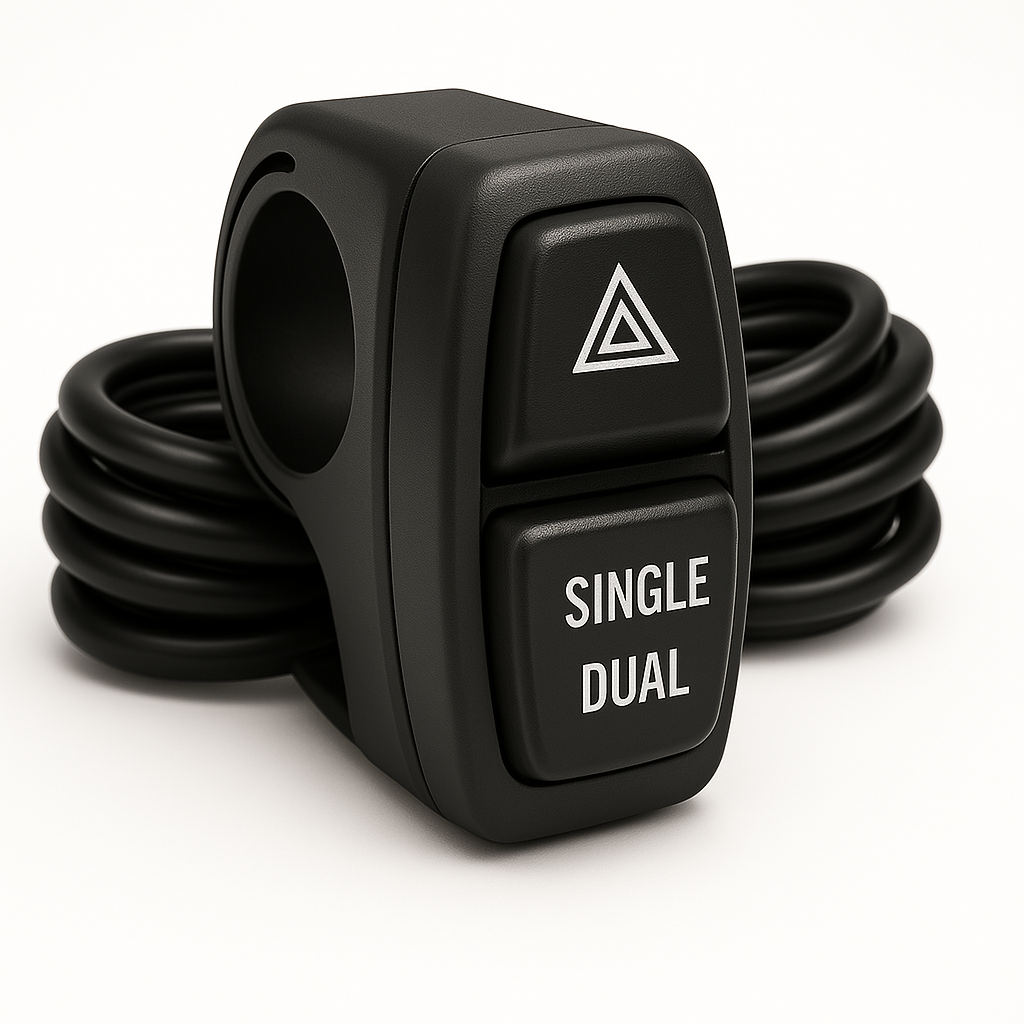 Multi Switch 2-Buttons (Hazards, Single-Dual) - Dualtron | 03.013.0004