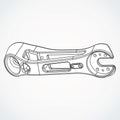 Front Right Suspension Arm Dualtron Storm 