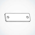 Kickstand Plate - Dualtron Mini Long Body | 02.102.00489