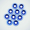 Multicoloured Deck Washers (Blue)