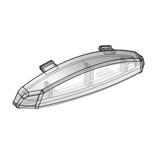 Rear Light Cover on Rear Fender - Dualtron Dolphin