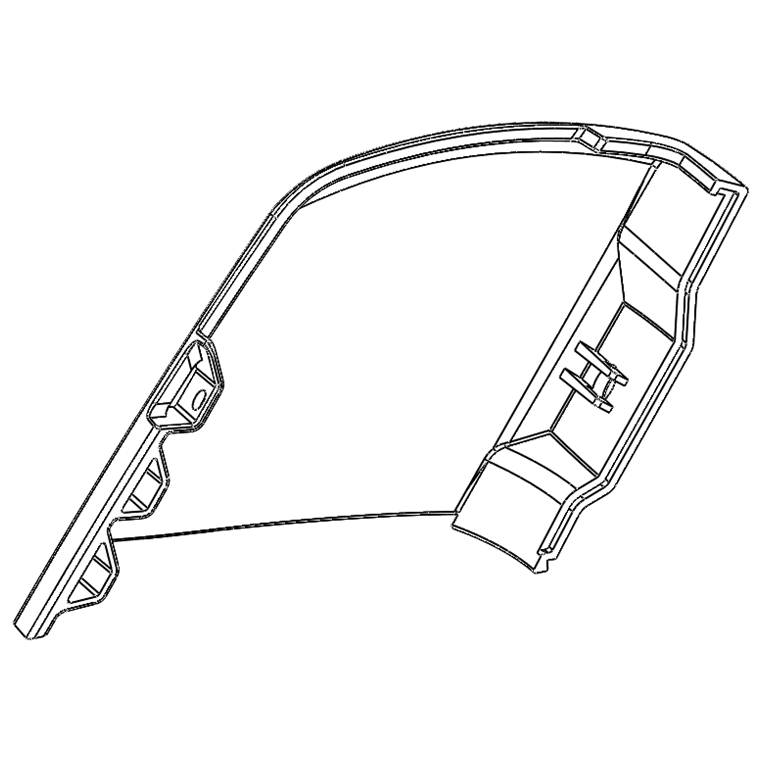 Folding Block Cover Left - Dualtron Dolphin