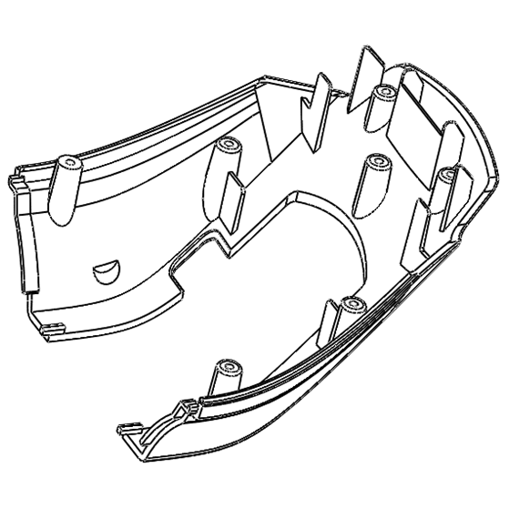 Rear Fender - Dualtron Dolphin