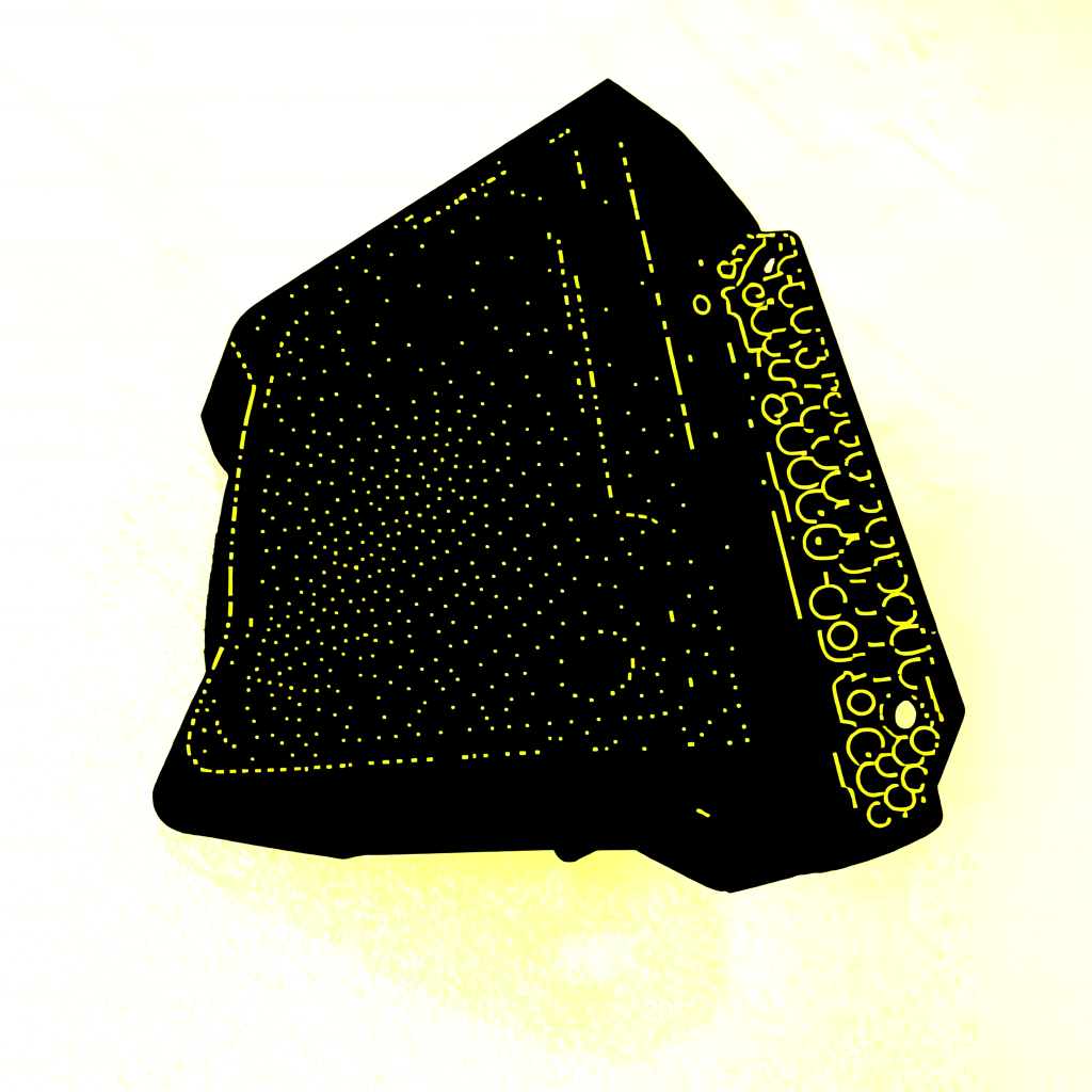 Rear Body Black - Dualtron | 02.106.00055